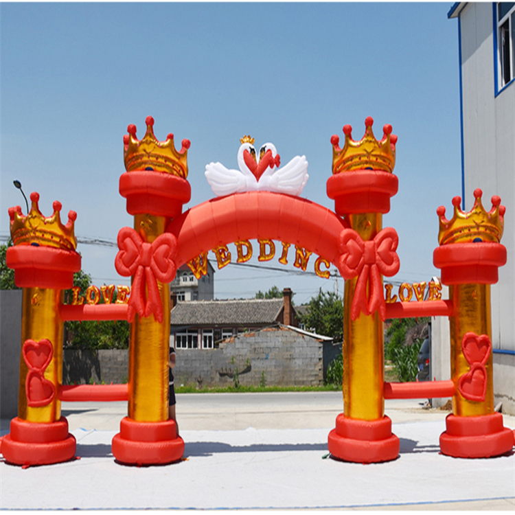 温州节日大型充气拱门